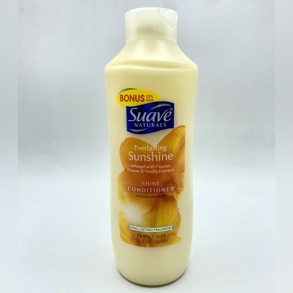 Suave Naturals Everlasting Sunshine Shine Conditioner 30 Fl Oz Rare Discontinued - Picture 1 of 3